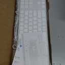 Aluminum USB Wired Keyboard with Numeric Keypad for Mac Pro, Mini Mac, iMac, iMac Pro, MacBook Pro/Air, Laptop and PC Computer (Silver)