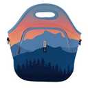 Sok It LunchTote Zippered Bag Insulated Neoprene Caddy (Blue Ridge, X-Large 6.5 Quart Lunch Tote)