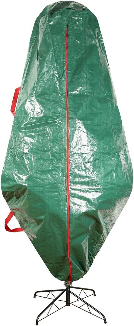 Sattiyrch Upright Christmas Tree Storage Bag  Tear Proof Material for Extra Durability  Holds up to 6 Foot Assembled Trees