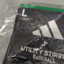 adidas Unisex Stirrup Socks for Baseball, Softball & Team Sports (Large, Black/White/2), Large