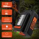 40V MAX 3.5Ah Lithium Battery Replacement for Black and Decker 40 Volt Battery LBXR36 LBX2040 LBX2540 LBX1540 LBXR2036, Compatible with All Power 40V Black and Decker Power+ Tools