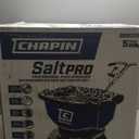 Chapin 88300B Spreader, Salt, Ice Melt, Contractor, SaltPro, Walk Behind, Spiked Auger, Adjustable Baffles, 12" Tires, Lever Control, Enclosed Gears, Weather-Resistant, Rain Cover, 80Lbs
