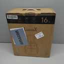 LUGGEX Underseat Carry On Luggage with Wheels, UDK Stylish Lightweight Under Seat Luggage, Soft Sided Personal Item Suitcase for Short Trip (UX-Core, Grey Pink, 16 Inch)