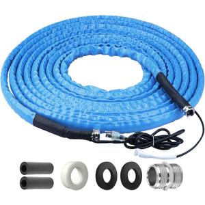 RVGUARD Heated Water Hose 75FT for RV, -20  Freeze Protection Heated Water Hose with Energy-Saving Thermostat, Lead and BPA Free for RV/Home/Garden