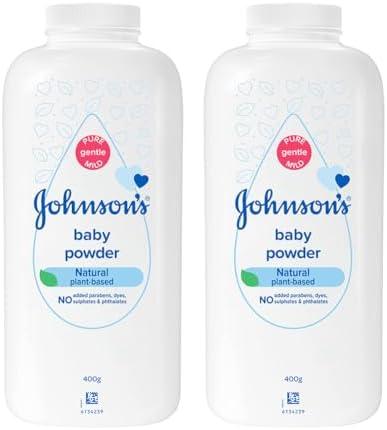 YMPIGOY Johnson's Baby Powder 400g (Pack of 2)