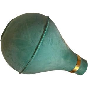 New GREEN Rubber Bulb With Clip Fits Antique Brass Car Taxi Truck Horn
