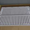 SNSLXH 5 Pack Stackable Closet Storage Basket, Multifunctional & Foldable Closet Organizer for Bathroom Kitchen Laundry Room Wardrobe Storage, Space-Saving Clothes Storage Drawer Organizer, White