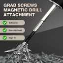 MagFixer High-Magnetic Screwdriver Drill Bit Set, 2025 New k5 Impact Resistant Non Slip Bit, Anti Slip Screwdriver Bits for Dry Wall, Sheetrock (6pc)