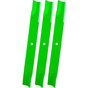 105-7711-03 Blade Fit for 72" Toro Z Master 7000 Z287L 7000 Z500 Z557 Z580-D Turbo Force Deck Mower, 3 Pack