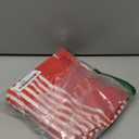 The Drop Women’s Flame Scarlet/Ivory Stripes Mini Sweater Short, M