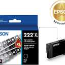 EPSON 222 Claria Ink High Capacity Black Cartridge (T222XL120-S) Works with Workforce WF-2960, Expression XP-5200