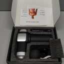 CAMEFER Deep Tissue Massage Gun, Portable Percussion Electric Muscle Massager for Pain Relief, Handheld Massagers with 30 Speeds & 6 Attachments for Back and Neck, Gifts for Men Women (Black)