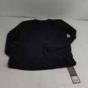 CRZ YOGA Men's Lightweight Pima Cotton Long Sleeve T-Shirts Loose Fit Fashion Casual Workout Tees (Medium, Black)