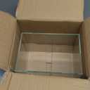 Small Nano Rimless Tank, Clear Glass Fish Tank, 1.1 Gallon, 7.8x5.5x5.9inch/20x14x15cm, Betta Fish Tank