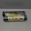 Black Shelf Liners for Kitchen Cabinets Non Adhesive Drawer Liner for Bathroom Waterproof Refrigerator Liners for Shelves Fridge Plastic Mats Cabinet Cupboard Liner 11.8 x 236.2 Inches x 2 Rolls