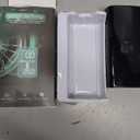 AstroAI L7 Tire Inflator Portable Air Compressor Cordless Mini Bike Pump with Digital Dual Values Display, 150 PSI Car Tires Air Pump with LED Lights&Pressure Gauge for Auto, Motorcycles, Bikes, Balls (Orange)