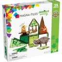 MAGNA-TILES Jungle Animals 25-Piece Magnetic Construction Set, The ORIGINAL Magnetic Building Brand