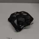 BARKLESS French Bulldog Muzzle, Short Snout Mesh Dog Muzzle with Tongue Out Design for Flat Face Dog Shih Tzu English Bulldog, Prevent Biting Chewing Allows Grooming (Black, L)