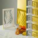 6PCS Photography Background Shadow Boards for Photography Studio, Food and Cosmetic Product Studio Video Shooting