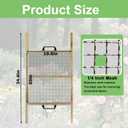 Large Soil Sifter,Rock Sifter, Soil Sifter for Gardening,Compost Sifter for Sand, Leaves & Compost, Fits Wheelbarrow (EXP 02/04/26)