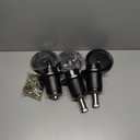 (3 Pack) Fit for Ba d Boy 037-6015-00 037-6015-50 Spindle Assembly with 033-6004-00 Pulley Compatible with Bad Boy CZT ZT Elite Maverick 60 Inch Deck Mower