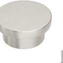 homdiy 20 Pack Brushed Nickel Cabinet Knobs Round Zinc Drawer Knobs for Kitchen Hardware Cabinet Knobs Dressers and Closets