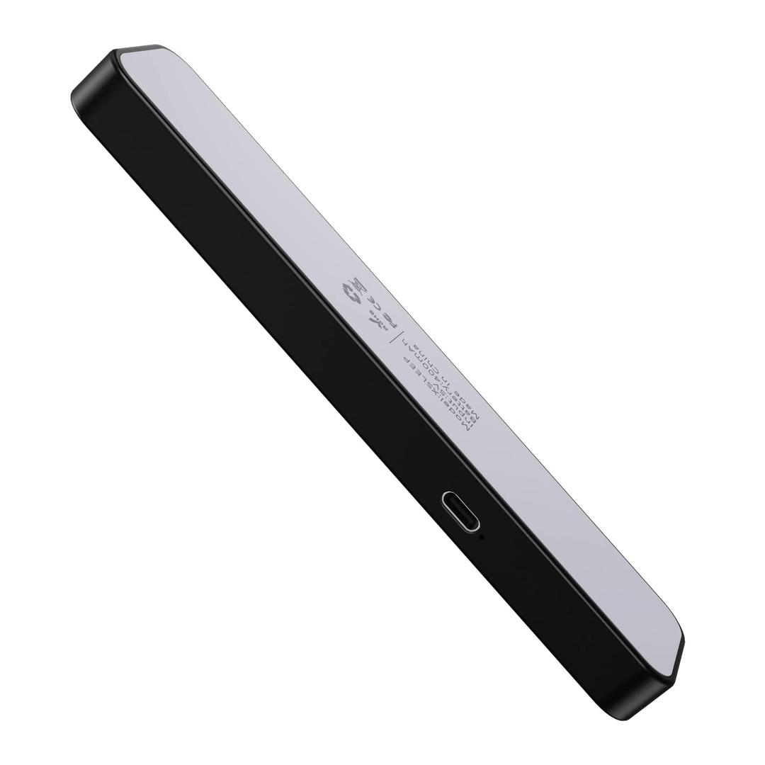 KOPIDOE Bone Conduction Bluetooth Pillow Speaker for Sleeping, Portable Sleep Bar Perfect for Side Sleepers, Speaker with Stereo Bass-30/60-Min Timer, Volume Control, TF Function, Privacy&Meditation