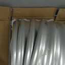 zizin 2 Pack Galvanized Raised Garden Bed Metal Oval Raised Garden Beds Outdoor Planter Box for Vegetables (6x3x1FT, Silver)