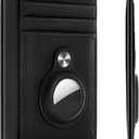 Hawanik Slim Minimalist Front Pocket Air Tag Wallet, RFID Blocking Card Holder Wallet with Airtag Holder