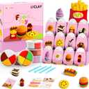 ARTPAR Air Dry Clay Kit for Kids,12 Box Mini Food Modeling Magic Clay Sculpting Set,Safe Non-Sticky,Ultra Light & Soft,Arts & Crafts Fun Playset Kitchen Toys,Home Party Favors for Boys Girls 3+ Years