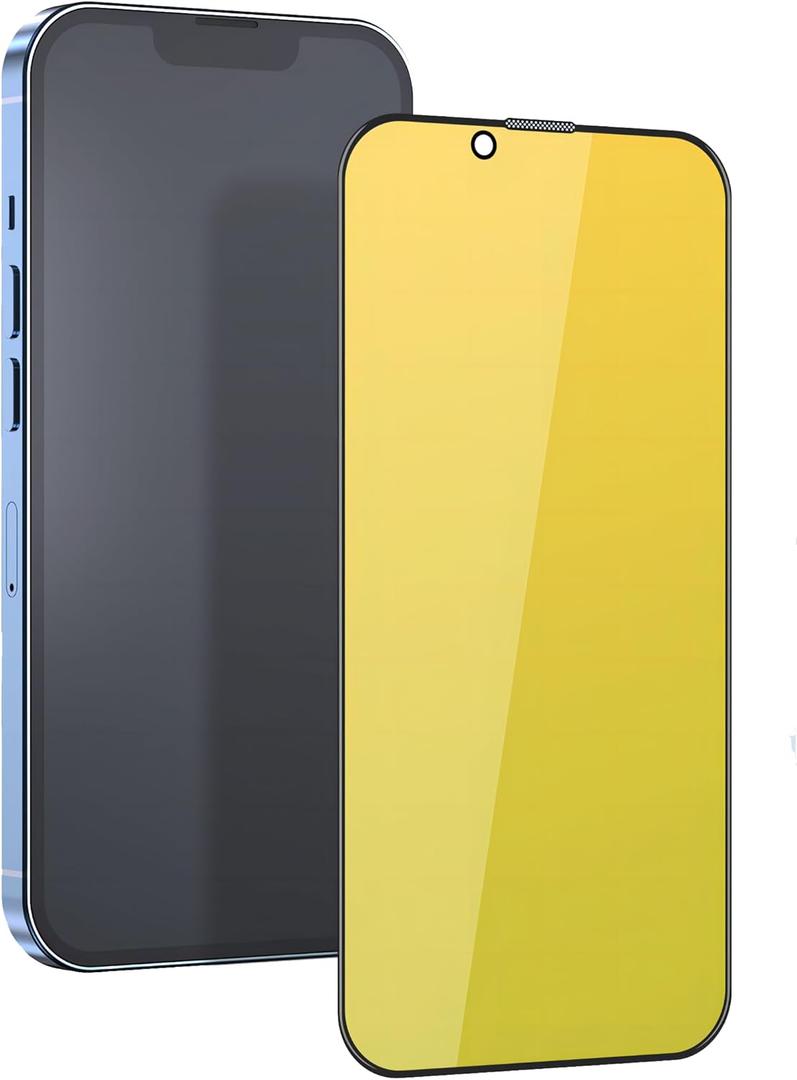 for iPhone 13 pro max/iPhone14 plus Privacy Colorful Screen Protector(Privacy screen,Anti-Blue Light,Anti-Glare,Anti-Scratch,Filter Screen Ultraviolet)