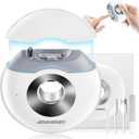 Electric Nail Clippers Automatic Nail Trimmers with Dual Blade Heads, LED Light, Nail Care Tool, Cutter & Grinder for Fingernails, Safe for Babies, Kids, Adults, Seniors, Weak Hands