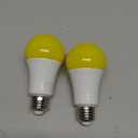 Yellow Bug Light Bulbs Outdoor, 150W Equivalent A19 Yellow Bug Lights for Outside, 13W High Brightness 1800K for Porch Lights, Not-Dimmable A19 Bulb for Patio, Deck, Backyard, Hallway, 2 Pack