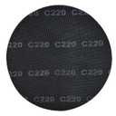 17” Sanding Screen Discs, Black Silicon Carbide Mesh Floor Sanding Screen for Wood Floors, Epoxy Maintenance, 220 Grit, 10-Pack