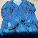 Tops for Women V Neck Blouse Pleated Front Loose Fitting Tunic Top Dressy Casual Fall Clothes 2025 Size M