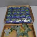 25pcs Artificial Flower Foam Rose Real Touch Roses Flower Heads with Stem for DIY Wedding Bouquets Centerpieces Arrangements Party Baby Shower Home Decor (Royal Blue)