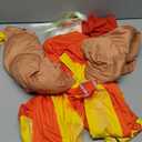 Morph Hulk Hogan Costume, WWE Costume, Hulk Hogan Wrestling Adult Outfit, WWE Wrestling Halloween Outfit with Accessories, (Size Standard)