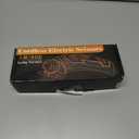 Cardboard Cutter Electric Box Cutter, Valentines Day Gifts for Him Husband Her Boyfriend, 4V Cordless Electric Scissors Rotary Blade for Cardboard Recycling Rechargeable DIY Cutting Carpet Leather (Warm Yellow)