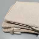 KEGOUU Oven Mitts and Pot Holders 6pcs Set, Kitchen Oven Glove High Heat Resistant 500 Degree Extra Long Oven Mitts and Potholder with Non-Slip Silicone Surface for Cooking (Almond)