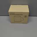 APEKX Warm Cup Coffee Mug Warmer Set - Smart Stable Constant Temperature 131F, 15W Wireless Charging, 12.8 oz Capacity - Supports USB-C Interface, Automatic Power On/Off Function (4 H). (Black)