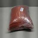 LOMAO Knitted Throw Blanket with Tassels Bubble Textured Soft Blanket Lightweight Throws for Couch Cover Home Decor (Red Mud, 50x60)