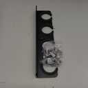 2026 Upgrade Multi Microphone Holder for Mic Stand Storage Organizer for Handheld Dynamic Wired and Wireless Mics Wall Mount or Rubber Padding to 5/8"-27 or 3/8"-16 Threaded - Up to 4 Mics