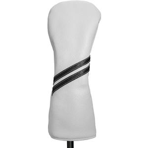 Golf Club Head Covers - 4pcs or 1pc Golf Accessories Club Covers Set for Woods and Driver Fairway Hybrids with Interchangeable Tags