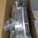 EVEAGE 14.5" Pressure Washer Surface Cleaner,Stainless Steel Pressure Washer Accessories 4 Weels & 1/4" Quick Connector,4000 PSI Power Washer for Driveway (Silver, 14.5inch)