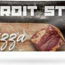 Detroit Style Pizza Banner Sign 18 Inch x 48 Inch | 13 oz Vinyl with Metal Grommets | Heavy-Duty Single-Sided Outdoor Durable Printed High-Quality Weatherproof | Made in the USA