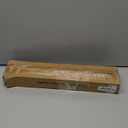 White Shower Curtain Rod Adjustable 43-78 inch, 1"Diameter Spring Tension Curtain Rod No Drill, Anti-Rust Non-Slip Shower Rod, White Shower Rod for Bathroom Tension