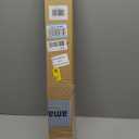 LazBlinds Cordless White 1" Room Darkening Vinyl Mini Blinds, 27" W X 64" H Horizontal Window Blinds for Home, Cordless Shades for Indoor Windows
