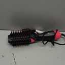 4-in-1 Hair Dryer Brush - Ionic Ceramic Titanium Brush Blow Dryer Hot Air Styler for Frizz-Free Blowouts, Salon Volumizer & Straightener with ALCI Safety Plug, 3 Heat Settings Hot Air Styler