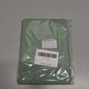 CoBak Case for Kindle Paperwhite 12th Gen 2024 (7") & Kindle Colorsoft Signature Edition (7") - New PU Leather Cover and Clear Soft Silicone Back Cover with Auto Sleep Wake Feature (Sage Green)