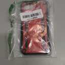 FNTCASE for iPhone 16e Phone Case: Military Grade [Built-in Screen Protector] [Kickstand] Matte Textured Drop Proof Protection Cover | Rugged Shockproof TPU Protective Sturdy Cases 2025 - Red